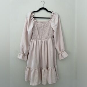 Amazon Pink Ruffle dress